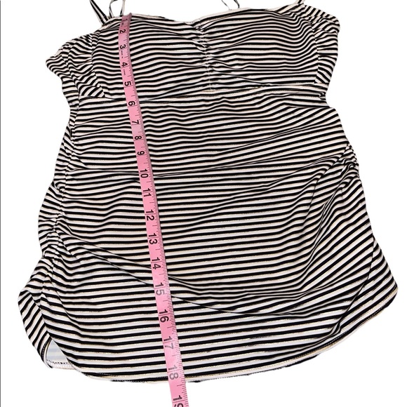Soma Swim Bandeau Striped Tankini Top - Picture 10 of 16